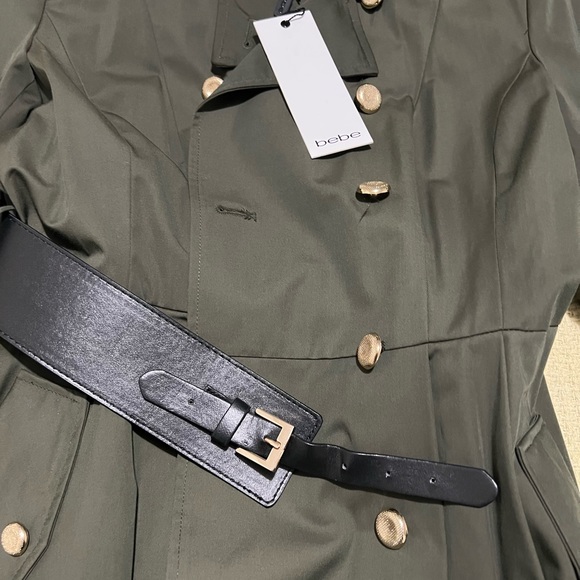 Brand new Bebe pleated coat - Picture 2 of 8